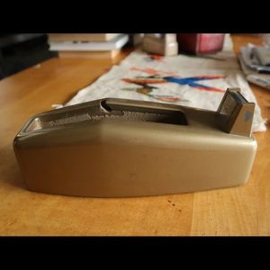 Vintage golden tape dispenser 190923033
